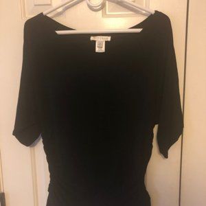 White House Black Market  Black Blouse
